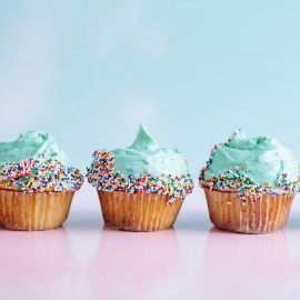 A beatiful design of the best cupcakes of Atlanta